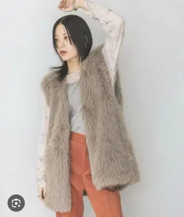 JEANASIS 모듬 퍼 베스트