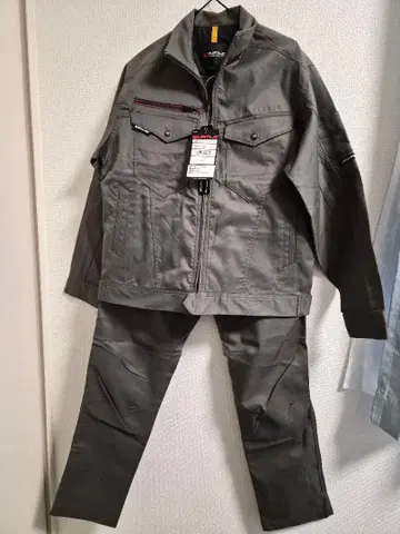 바틀 그레이 워크 자켓 팬츠 세트
