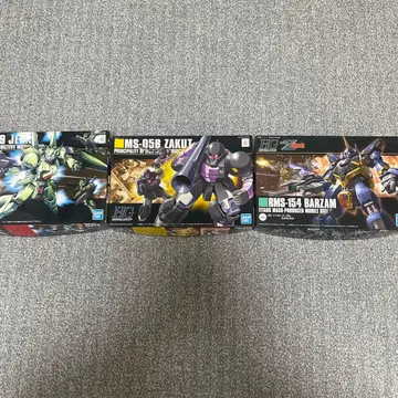 HG 자쿠I 제간 바잠 3체 세트