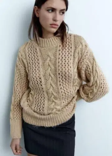 미사용 ZARA 니트 스웨터 L