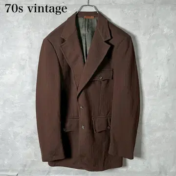 70s vintage 웨스턴 테일러드 자켓 스트라이프 PM29