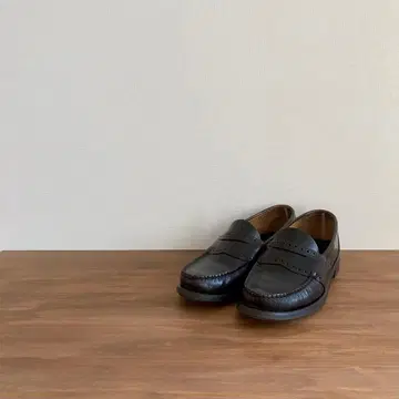 [ 새상품급 ] REGAL 코인 로퍼 블랙 25.0 리갈