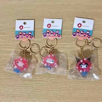 만박 산리오 미야쿠미야쿠 키링 클리어 키티 시나몬 쿠로미