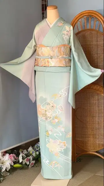 호몬기 풀세트 톨 사이즈 부품 자수 보카시 염색