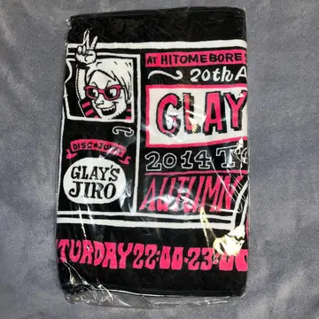 GLAY EXPO 2014 한정판 JIRO 바기쿠라 페이스 타월