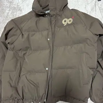9090 브라운 다운 자켓 XL