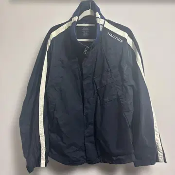 NAUTICA 네이비 스트라이프 자켓 XL
