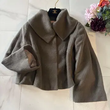 시빌라 볼륨 숏 자켓 코트 가을/겨울 샤기