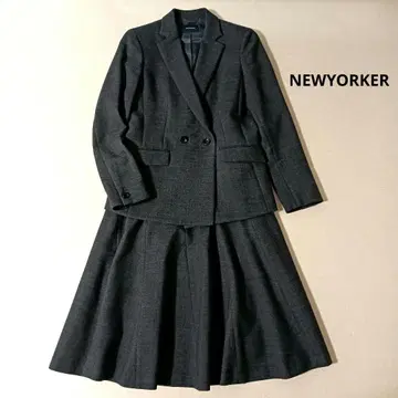 NEWYORKER 울 수트 셋업 9호 그레이