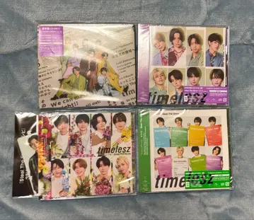 미개봉 새상품 timelesz 싱글 레시피 4가지 형태 CD+DVD