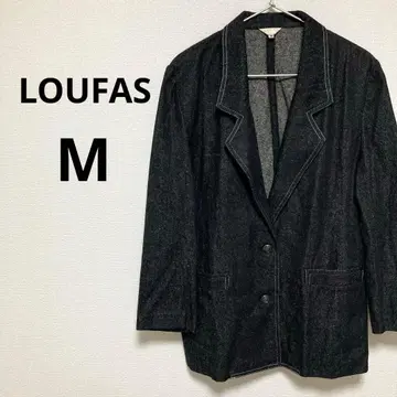 루퍼스 여성용 테일러드 자켓 데님 실크 100% 실크 M