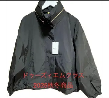 2025AW 새상품 두지엠 클라세 WASHED STAND ZIP 블루종