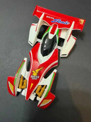 미니 사륜구동 버스터 소닉 플라스틱 바디 페인팅 완료