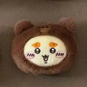 치이카와 (먼작귀) 미니소 복슬복슬 시리즈 곰돌이 얼굴 캔뱃지 시사