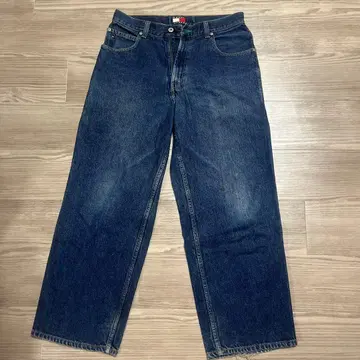 TOMMY HILFIGER 와이드 레그 데님