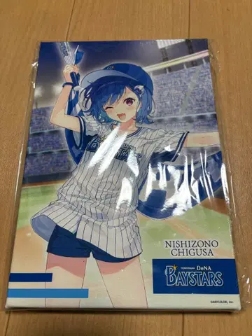 니지산지 세 리그 콜라보 캐릭터 파인 캔버스 아트 니시조노 치구사