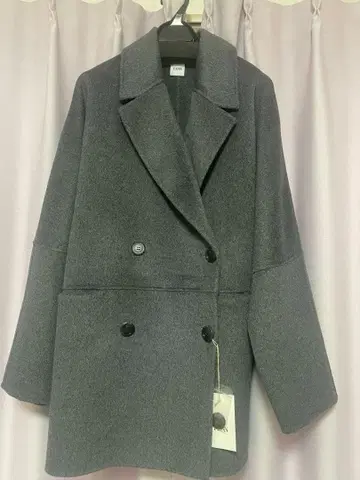 YENN 더블 페이스 피 코트