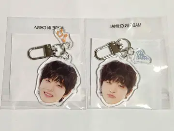 TREASURE 지훈 얼굴 아크릴 키링 세트