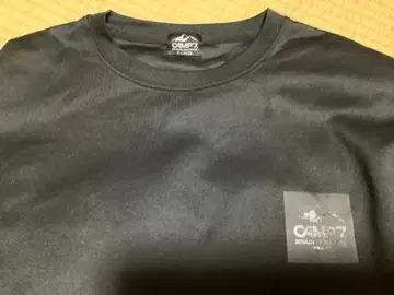 CAMP7 블랙 긴팔 티셔츠 XL