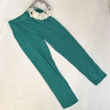 하나뿐인 northern isles [ S ] 터콰이즈 캐주얼 팬츠