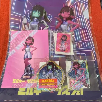 밀키 서브웨이 치하루 마키나 굿즈