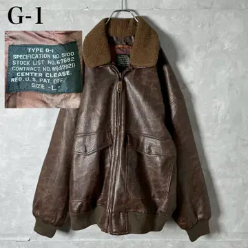 에코 가죽 G1 플라이트 자켓 밀리터리 vintage PM31