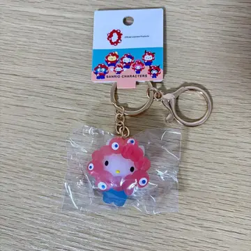 만박 산리오 미야쿠미야쿠  키링 헬로키티 클리어