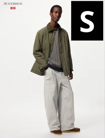 JWANDERSON 코듀로이 워크 팬츠 그레이 S 사이즈