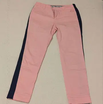 TAYLORMADE 여성용 골프웨어 팬츠 핑크/네이비 XS 사이즈