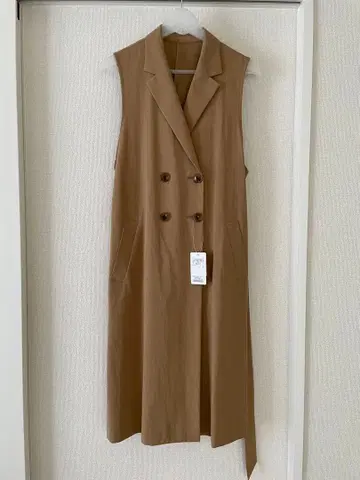 쉽스 트렌치 베스트 롱 택 포함 새상품