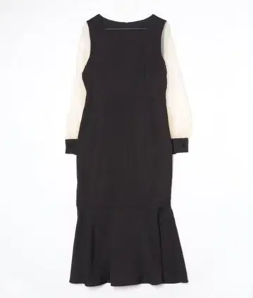 [ 택 포함 새상품 ] JUNOAH 긴팔 원피스 블랙 XL 사이즈 LL