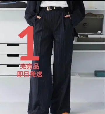 Soerte 와이드 스트레이트 슬랙스 팬츠 블랙 계열 기타 size1