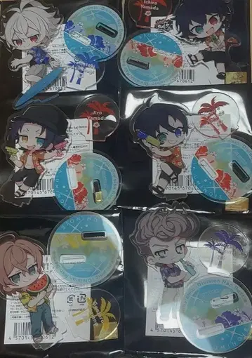 히프마이 히프노시스 마이크 스이파라 바닷가 별장 아크릴 스탠드 세트