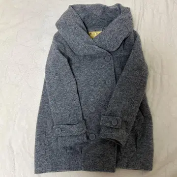세실 맥비 코트 그레이 M 울 혼방