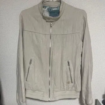 ZARA MAN 싱글 라이더 자켓 M 베이지