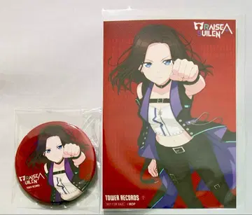 레이야 캔뱃지 + 브로마이드 FIGHT' ADDICT RAS 뱅드림