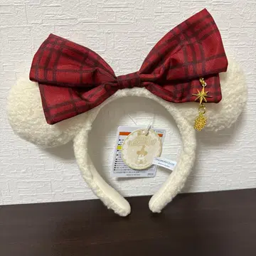 디즈니 리조트 2025 크리스마스 릴린린 머리띠