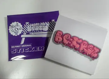 BE:FIRST 자수 스티커