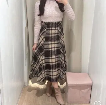 안미르 핑크 니트