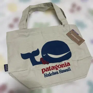 새상품 patagonia 파타고니아 하와이 한정판 토트백 고래 에코백
