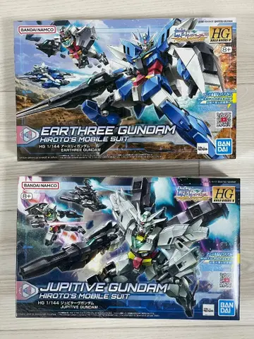 HG 1/144 어스리 건담 & 주피터브 건담 새상품 미조립