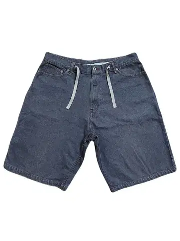 HECTIC 데님 숏팬츠 XL 일본제 그레이 우라하라 Y2K