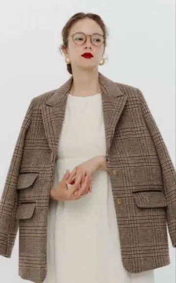 shirocon 청키 테일러 자켓 38