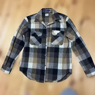 orslow 체크 무늬 긴팔 셔츠