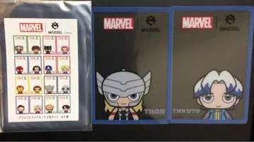 MAZZEL TAKUTO MARVEL 블라인드 클리어 카드