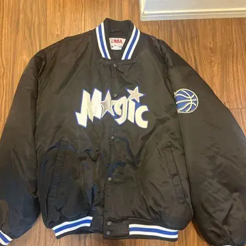 NBA 매직 마제스틱 자켓 XL 블랙
