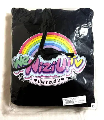 NiziU 미개봉 새상품 We NiziU TV 후드티 블랙