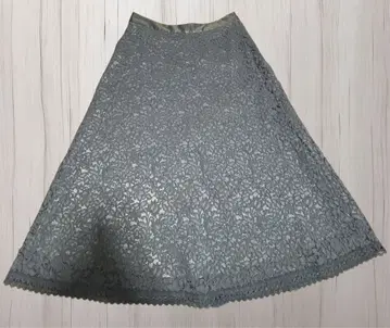 전체 레이스 스커트