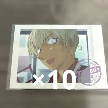 명탐정 코난 아무로 토오루 파샤코레 10장 세트