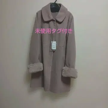 미사용 택 포함 잉그 INGNI 코트 모카 M 비쥬 없음 옷깃 퍼 없음